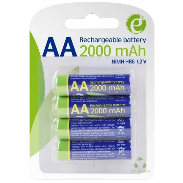Baterie Energenie EG-BA-AA20R4-01 AA 1.2 V / 4 buc. photo 1