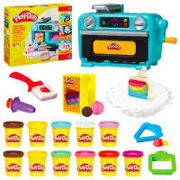 Set de plastilină Play-Doh Super Slice Cake Multicolor / 3+