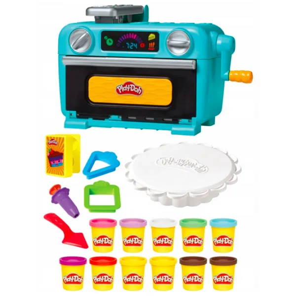 Set de plastilină Play-Doh Super Slice Cake Multicolor / 3+ photo 2