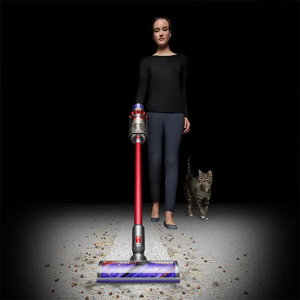 Вертикальный пылесос Dyson V10 Origin (2022) 525 Вт / Серый Красный photo 13