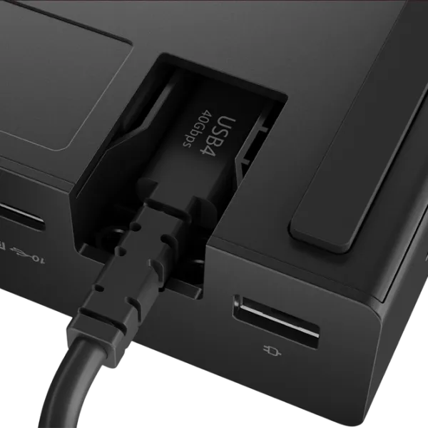 Док-станция Lenovo ThinkPad USB4 Smart Dock 5500 TBT 4 USB / Черный photo 9