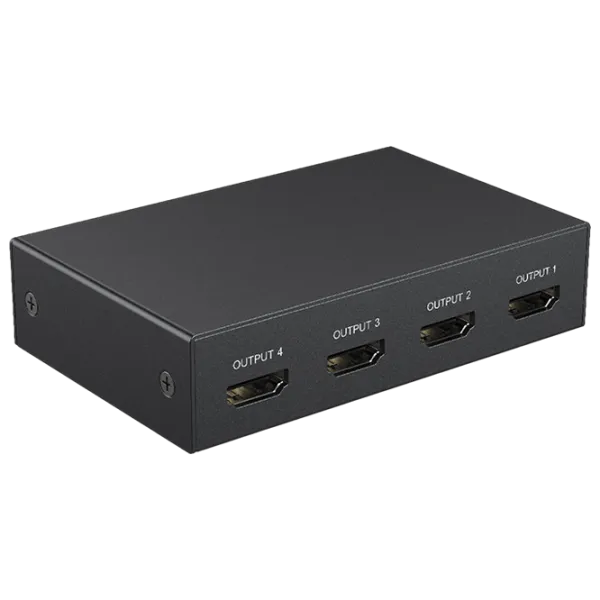 Adaptor Cablexpert DSP-HDMI4K-4P-01 USB Type-C / Black photo 2