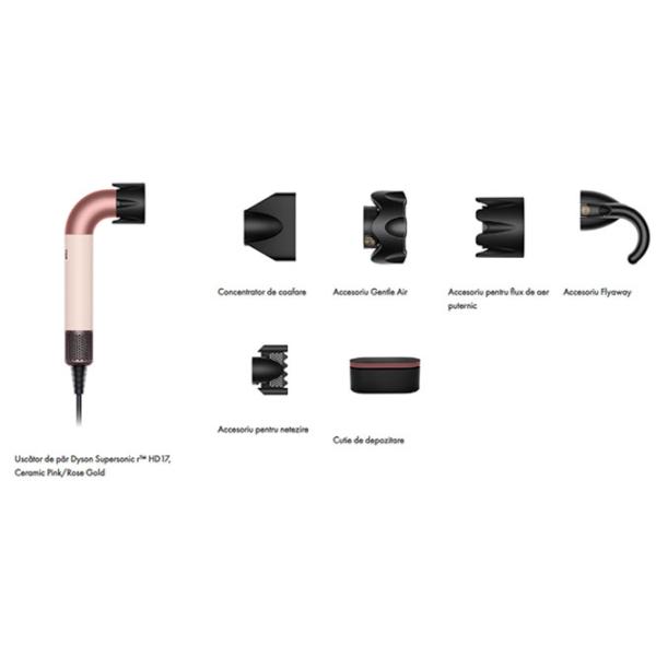 Uscător de păr Dyson Supersonic R 1700 W / Pink photo 12