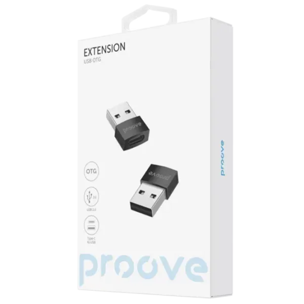 Adaptor Proove OTG Extension USB / Black photo 5