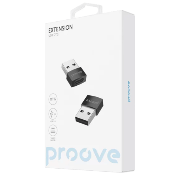 Adaptor Proove OTG Extension USB / Black photo 5