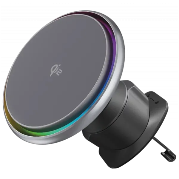Încărcător auto Proove Wireless Icecore Qi2  / Gray photo 1