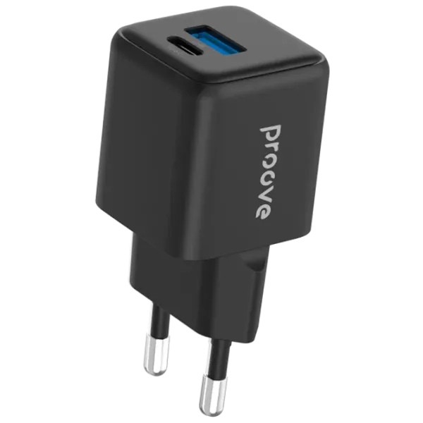 Сетевое зарядное устройство Proove Pocket GaN Plus 3 A / Черный photo 1