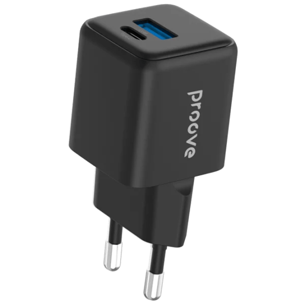 Сетевое зарядное устройство Proove Pocket GaN Plus 3 A / Черный photo 1