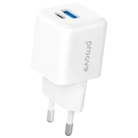 Сетевое зарядное устройство Proove Pocket GaN Plus 3 A / Белый