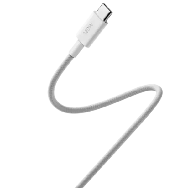 Cablu pentru telefon Type-C to Type-C Xiaomi USB Type-C + USB Type-C 1 m / White photo 2
