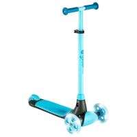Trotinetă pentru copii cu trei roți Yvolution Glider Kiwi YV-101257 50 kg/ Blue