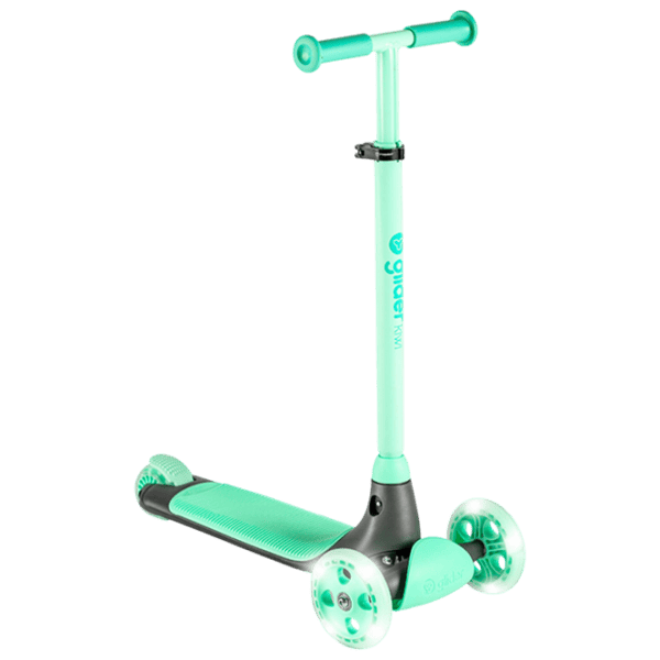 Trotinetă pentru copii cu trei roți Yvolution Glider Kiwi YV-101259 50 kg/ Green photo 1