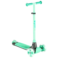 Trotinetă pentru copii cu trei roți Yvolution Glider Kiwi YV-101259 50 kg/ Green