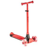 Trotinetă pentru copii cu trei roți Yvolution Glider Kiwi YV-101258 50 kg/ Red