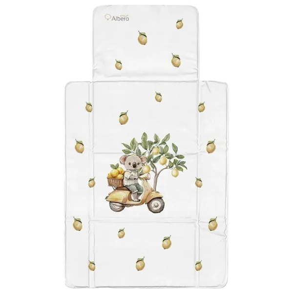 Saltea de înfăşat Albero Mio Koala on the go 446 Unisex / 0+ / White photo 1