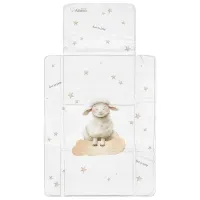 Saltea de înfăşat Albero Mio Sleeping Sheep 446 Unisex / 0+ / White