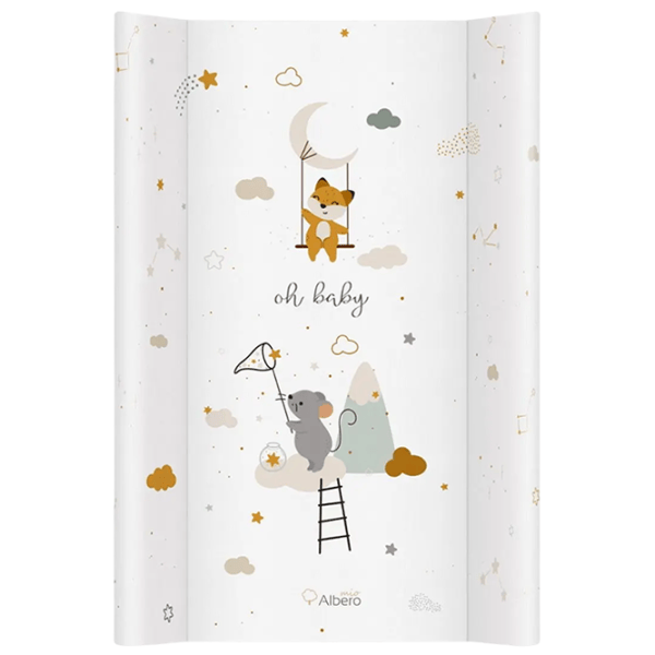Saltea de înfăşat Albero Mio Mouse 421 Unisex / 0+ / White photo 1