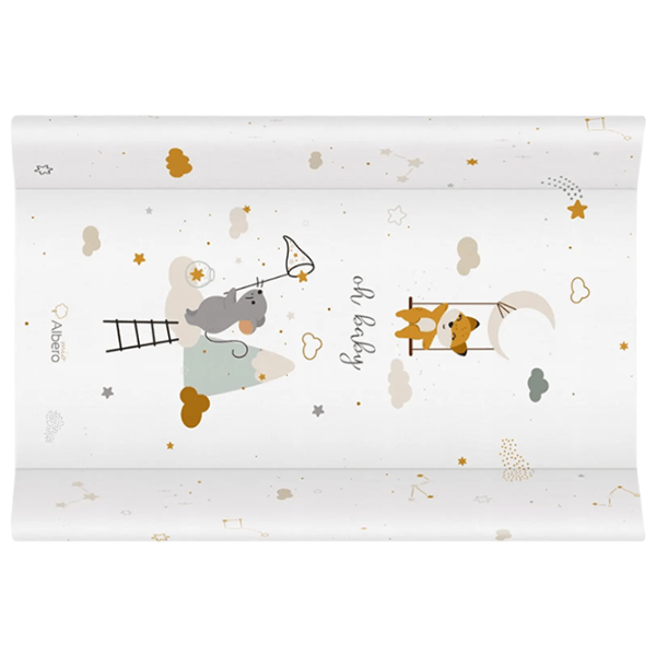 Saltea de înfăşat Albero Mio Mouse 421 Unisex / 0+ / White photo 2
