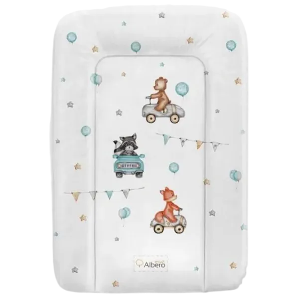 Saltea de înfăşat Albero Mio MP70 416 Unisex / 0+ / White photo 1