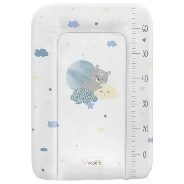 Saltea de înfăşat Albero Mio MP70 419 Unisex / 0+ / White photo 1
