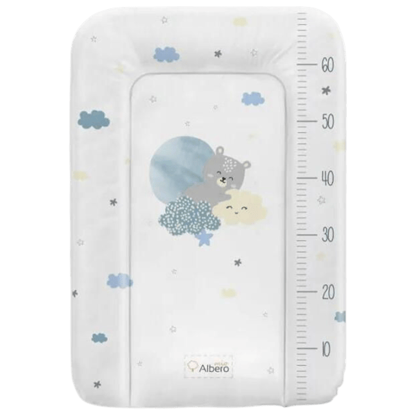 Saltea de înfăşat Albero Mio MP70 419 Unisex / 0+ / White photo 1