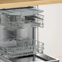 Mașină de spălat vase Bosch SMV4HVX11E Full size / Silver photo 5