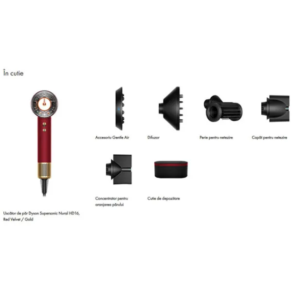 Фен Dyson HD16 1600 Вт / Красный photo 10