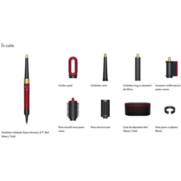 Uscător de păr Dyson HS08 Airwrap i.d 1300 W / Red photo 6