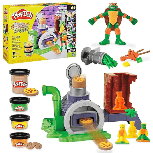Plastilină Play-Doh Slice And Blast Pizza Multicolor / 4+ photo 2