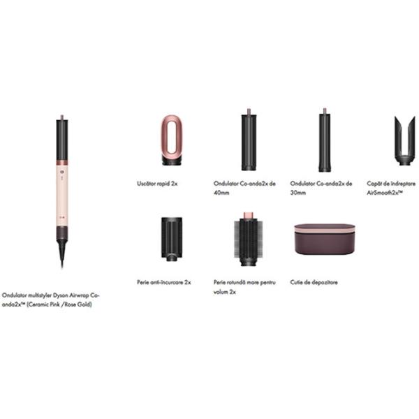 Фен Dyson HS09 Airwrap Co-anda 1700 Вт / Розовый photo 6
