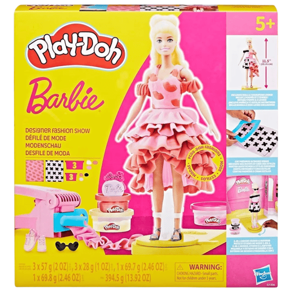 Plastilină Play-Doh Barbie Designer Fashion Show Multicolor / 5+ photo 1