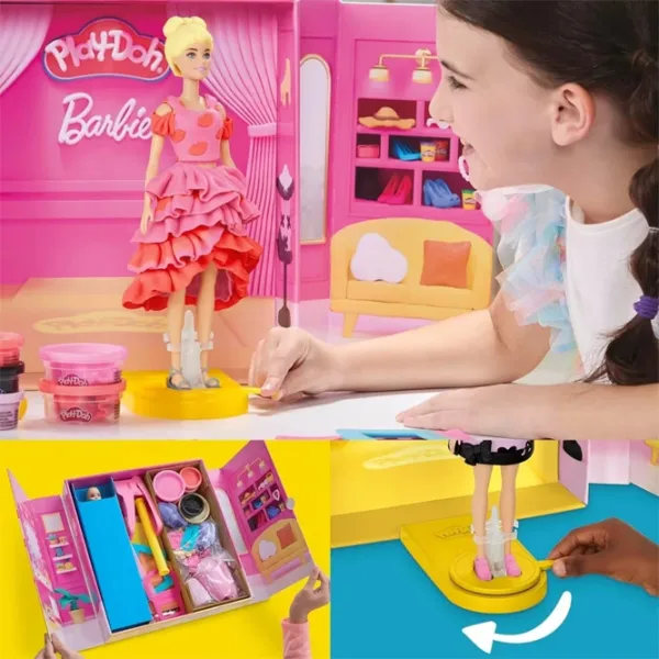 Plastilină Play-Doh Barbie Designer Fashion Show Multicolor / 5+ photo 8