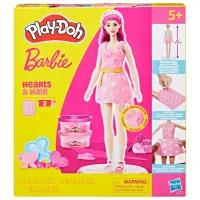 Plastilină Play-Doh Barbie Hearts And Hair Multicolor / 5+