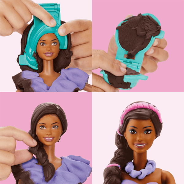Plastilină Play-Doh Barbie Fashionista Ruffles Multicolor / 5+ photo 3