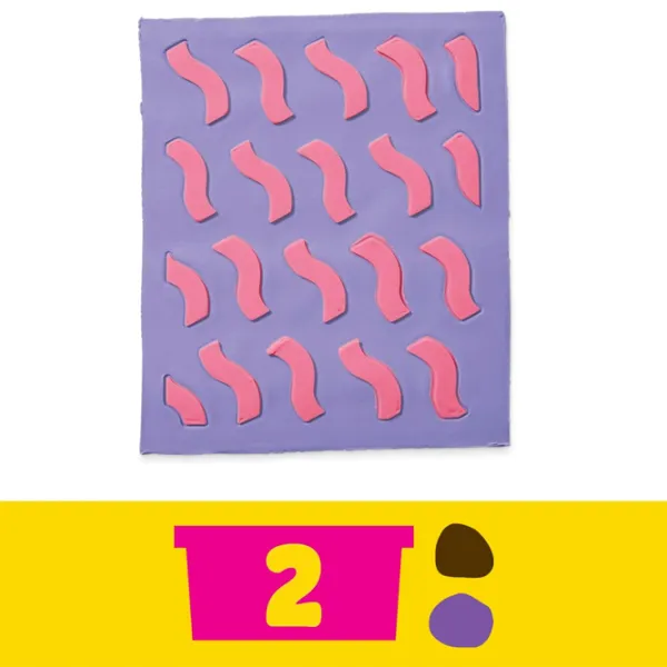 Plastilină Play-Doh Barbie Fashionista Ruffles Multicolor / 5+ photo 5