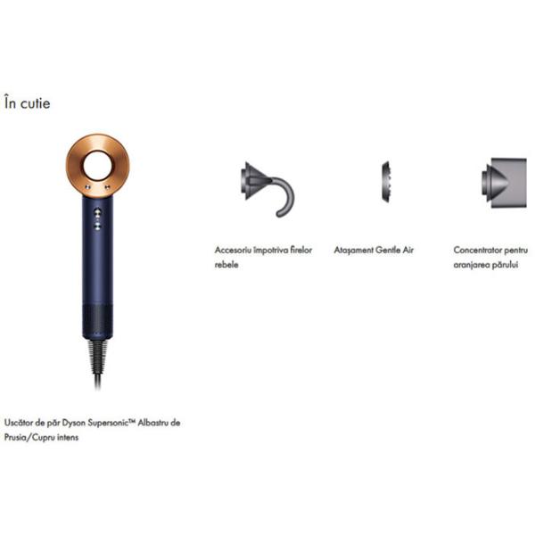 Uscător de păr Dyson HD07 1600 W / Blue photo 6