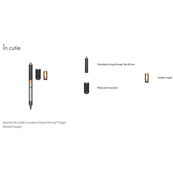 Uscător de păr Dyson HS02 1300 W / Silver photo 4