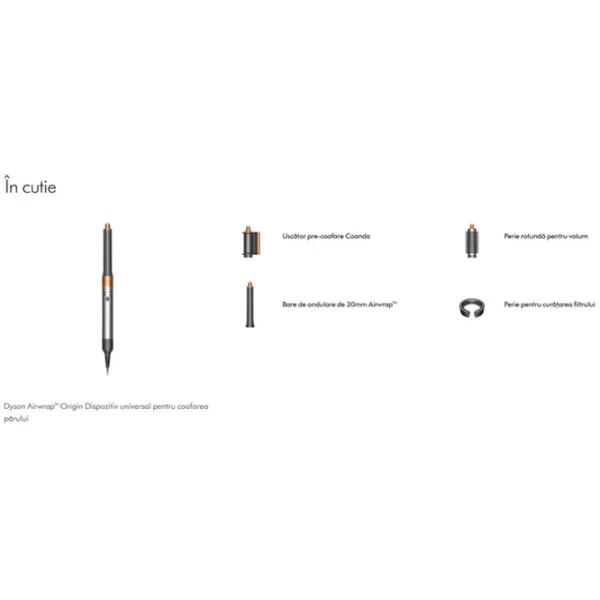 Aparat pentru aranjarea părului Dyson HS05 Origin Warm 1300 W/ Brown photo 8