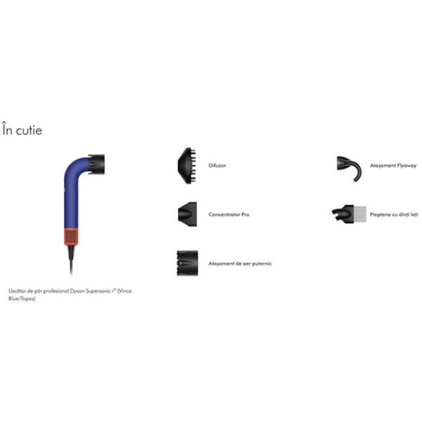 Uscător de păr Dyson HD18 1700 W / Blue photo 7