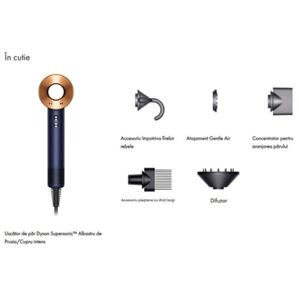 Uscător de păr Dyson HD07 Gift Edition 1600 W / Blue photo 11
