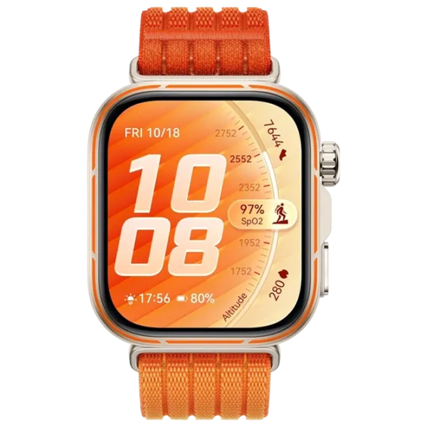 Ceas inteligent Huawei Watch FIT 5 Pro  1.92" / 44 mm / Orange - Orange / 55020HRW photo 1