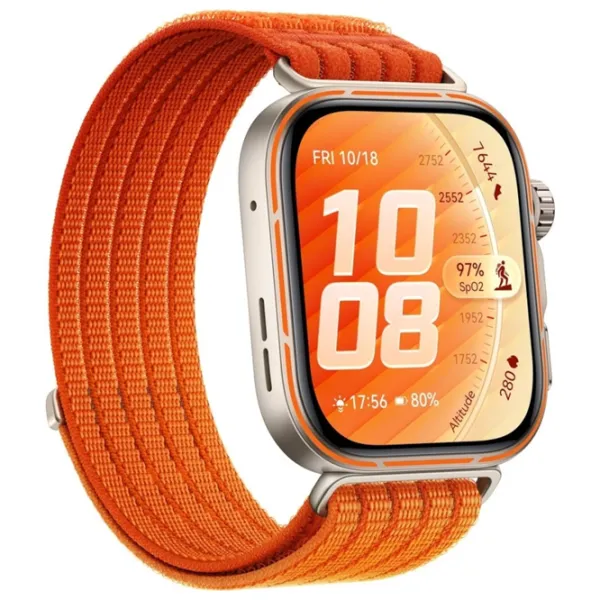 Ceas inteligent Huawei Watch FIT 5 Pro  1.92" / 44 mm / Orange - Orange / 55020HRW photo 2
