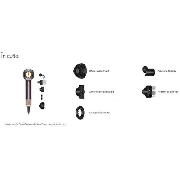 Uscător de păr Dyson HD16 1600 W / Plum photo 7