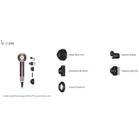 Uscător de păr Dyson HD16 1600 W / Plum photo 3