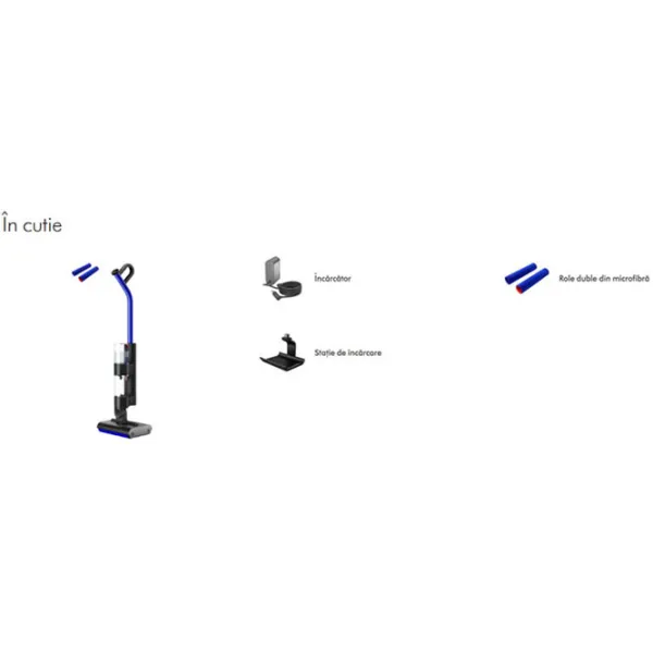Mop electric Dyson WashG1 Wet Floor Cleaner  / Black Blue photo 2