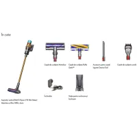 Aspirator vertical Dyson V12 Detect Slim Absolute 545 W / Iron Gold photo 2