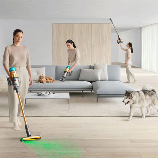 Aspirator vertical Dyson V12 Detect Slim Absolute 545 W / Iron Gold photo 13