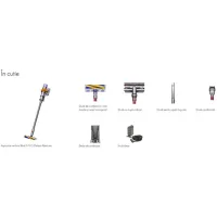 Вертикальный пылесос Dyson V15 Detect Absolute 610 Вт / Желтый Никель photo 2