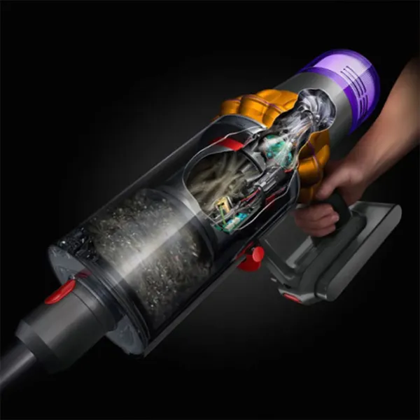 Вертикальный пылесос Dyson V15 Detect Absolute 610 Вт / Желтый Никель photo 9