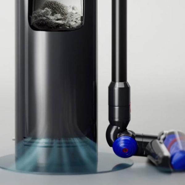 Вертикальный пылесос Dyson V10 Konical + Auto-empty Dok / Vinca Черный photo 18